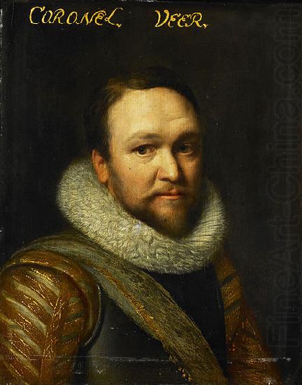Michiel Jansz. van Mierevelt Portrait of Sir Horace Vere oil painting picture